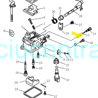 Karbiuratoriaus spyruoklė Parsun/Yamaha F2.6 Karbiuratoriaus spyruoklė Parsun/Yamaha F2.6