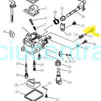 Karbiuratoriaus varžtas Parsun F2.6 Karbiuratoriaus varžtas Parsun F2.6