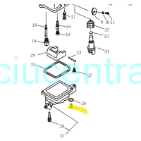 Karbiuratoriaus varžtas Parsun F2.6 Karbiuratoriaus varžtas Parsun F2.6
