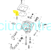 Karbiuratoriaus varžtas Parsun F4/F5 Karbiuratoriaus varžtas Parsun F4/F5