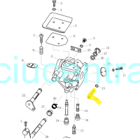 Karbiuratoriaus oro adata Parsun F4/F5 Karbiuratoriaus oro adata Parsun F4/F5