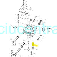 Karbiuratoriaus purkštukas Parsun F4/F5 Karbiuratoriaus purkštukas Parsun F4/F5
