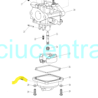 Karbiuratoriaus išleidimo varžtas Parsun F6A Karbiuratoriaus išleidimo varžtas Parsun F6A