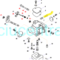 Karbiuratoriaus varžtas Parsun F8/F9.8 Karbiuratoriaus varžtas Parsun F8/F9.8