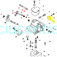 Karbiuratoriaus skydas Parsun F8/F9.8 Karbiuratoriaus skydas Parsun F8/F9.8