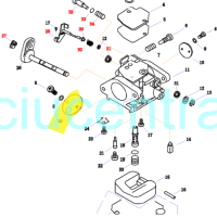 Karbiuratoriaus skydas Parsun F8/F9.8 Karbiuratoriaus skydas Parsun F8/F9.8