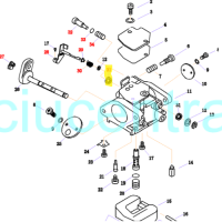 Karbiuratoriaus tarpinė Parsun F8/F9.8 Karbiuratoriaus tarpinė Parsun F8/F9.8