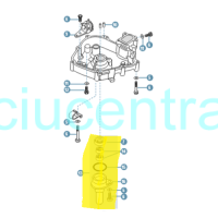 Parsun F2.6 alyvos riebokšlio korpusas Parsun F2.6 alyvos riebokšlio korpusas