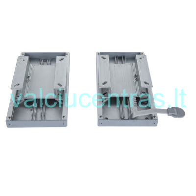 Seat sliding mechanism - platform for two seats