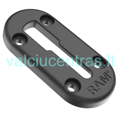 RAM composite mounted rail