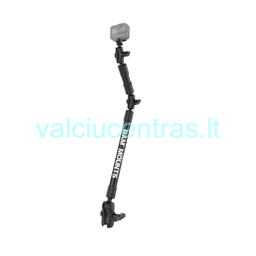 RAM PVC vamzdžio prailginimas su GoPro laikikliu