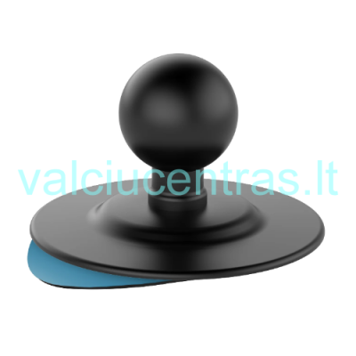 RAM flex laikiklių pagrindas B dydis, klijuojamas, RAP-B-378U