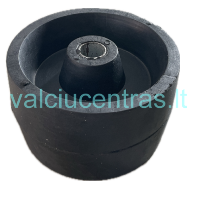 Valčių priekabų ratukas  74x120mm  (Ø 16mm)