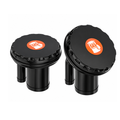 Kuro bako užpylimo anga 38mm plastikinė benzinui su ženkliuku