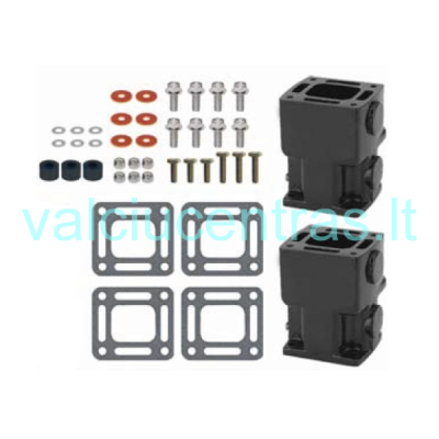 Exhaust system kit for Mercruiser V6/V8 engines