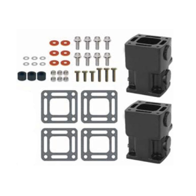 Išmetimo sistemos paaukštinimo komplektas Mercruiser V6/V8 varikliams Išmetimo sistemos paaukštinimo komplektas Mercruiser V6/V8 varikliams