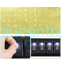 4 jungiklių LED skydelis 12V/24V