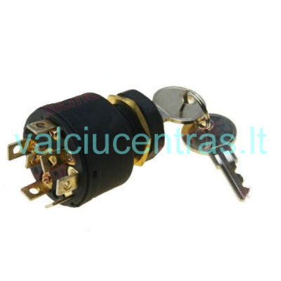 Ignition lock 7 contacts, 4 positions