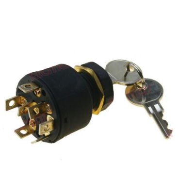 Užvedimo spynelė 7 kontaktai, 4 padėčių