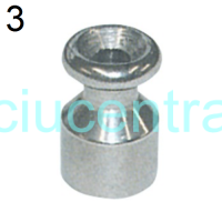 Nerūdijančio plieno tento detalė Nerūdijančio plieno tento detalė