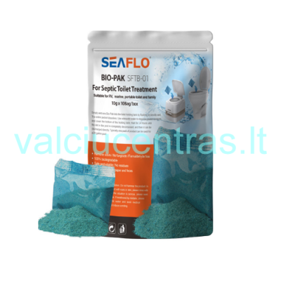 Tualeto talpyklų milteliai