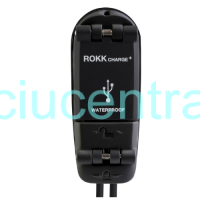 Vandeniui atspari dviguba USB jungtis su greitu įkrovimu