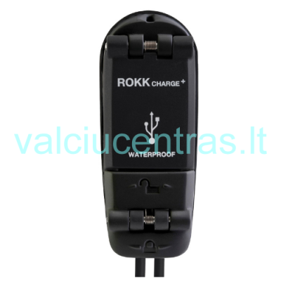 Waterproof dual USB port with fast charging