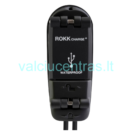 Waterproof dual USB port with fast charging