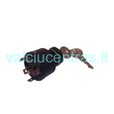 Ignition lock 6-pin, 3-position