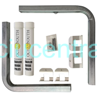 Priekabos valties kreipiančiosios „Oceansouth“ I-formos rėmui