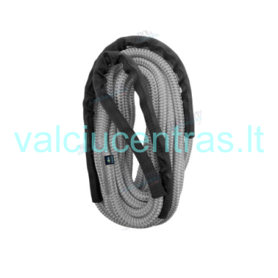 Švartavimosi virvė su kilpa pilka/juoda