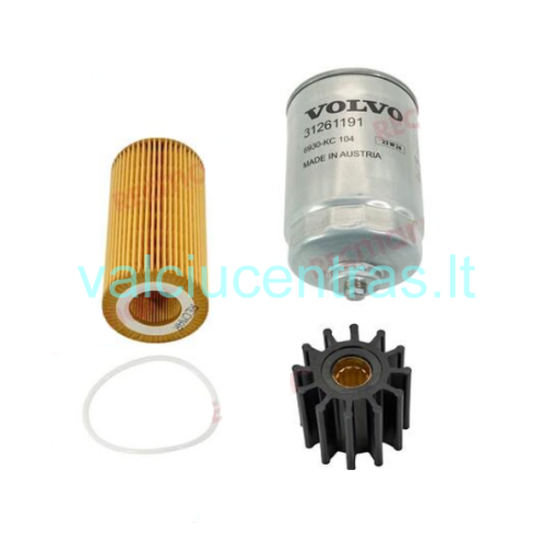 Aptarnavimo rinkinys Volvo Penta D3 serijos varikliams
