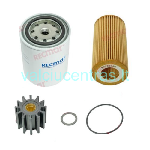 Service kit for Volvo Penta D3 series engines