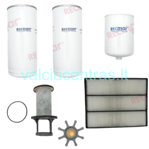 Aptarnavimo rinkinys Volvo Penta D6 serijos varikliams