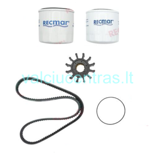 Service kit for Yanmar diesel engines 3JH3E/3JH4E