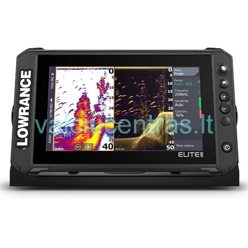 Echolotas Lowrance Elite FS 9 be sonaro  Echolotas Lowrance Elite FS 9 be sonaro