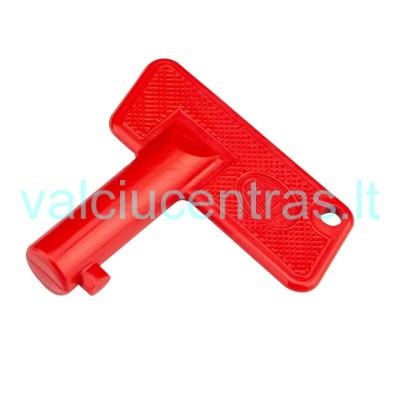 Key for battery switch