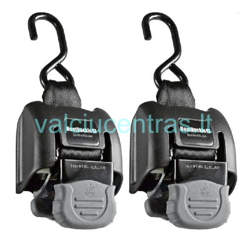 Transportavimo diržų rinkinys BoatBuckle su savaiminio susisukimo mechanizmu 