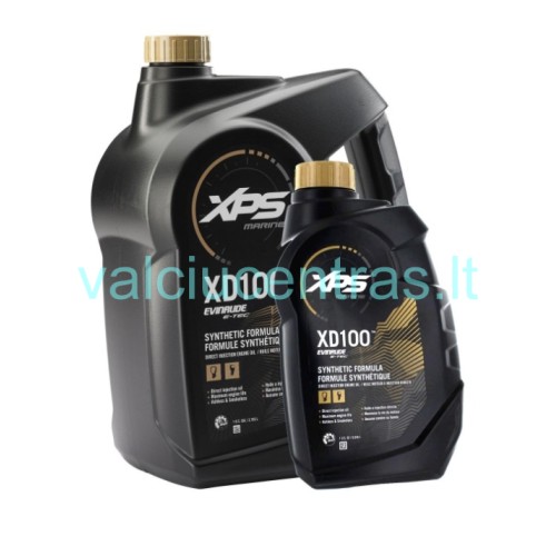 Alyva XPS MARINE XD100 Evinrude E-TEC 2T varikliams Alyva XPS MARINE XD100 Evinrude E-TEC 2T varikliams