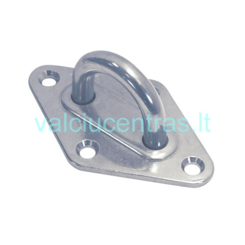 Kilpa iš nerūdijančio plieno 80x50mm Kilpa iš nerūdijančio plieno 80x50mm