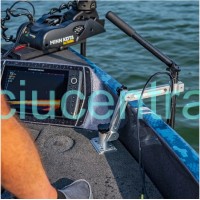 Humminbird MEGA Live su universaliu rankiniu laikikliu Humminbird MEGA Live su universaliu rankiniu laikikliu