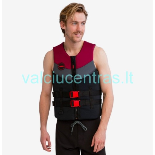 JOBE vyriška liemenė juoda/raudona JOBE vyriška liemenė juoda/raudona