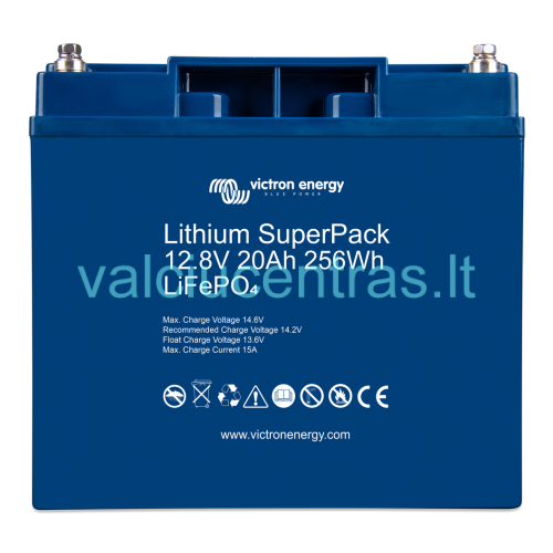 Victron Lithium SuperPack 12,8V/20Ah akumuliatorius